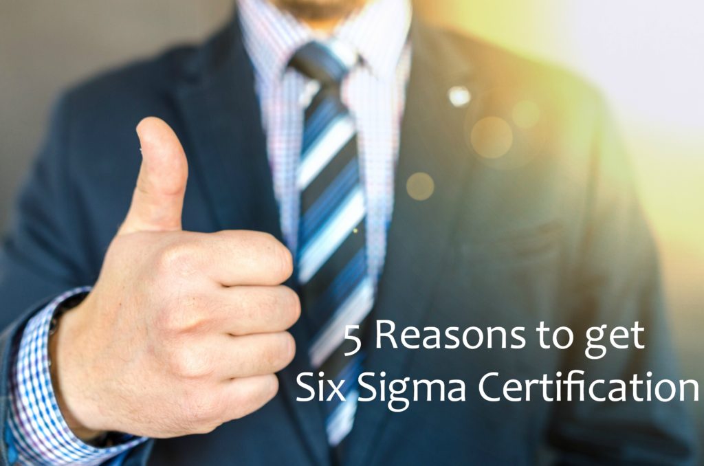 5 Reasons to get Lean six sigma certification - NIQC International, Bangalore